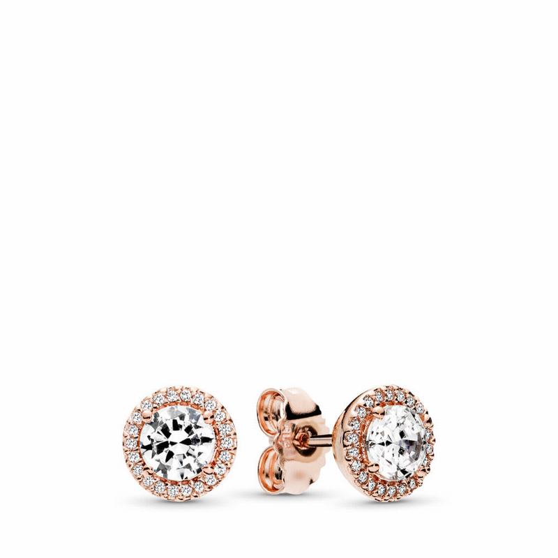 Pandora Australia Rose™ Classic Elegance Stud Earrings | AVFPKR652